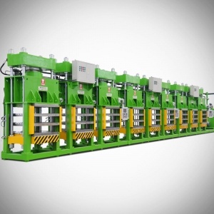 máquina de prensagem a quente de fibra de carbono